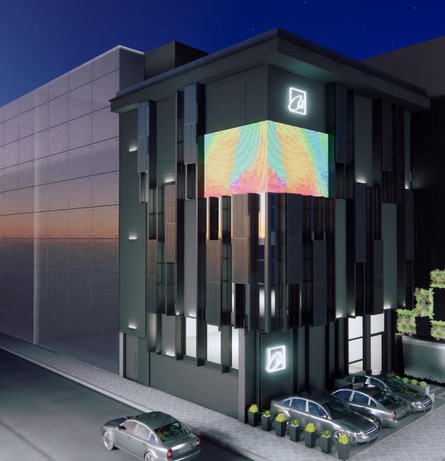 Building LED Showcase